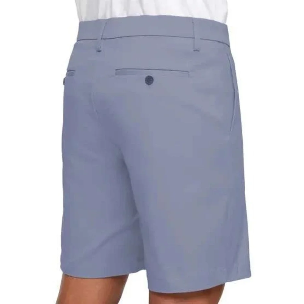 BANANA REPUBLIC Stretch Chino Shorts Mens Size 30 Blue Flat Front Quick Dry NWT